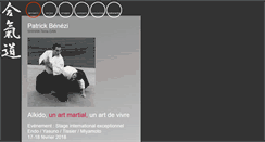 Desktop Screenshot of aikido-benezi.com